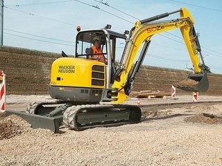 Аренда мини-экскаватора Wacker Neuson 50Z3